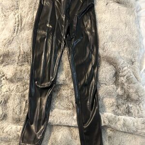 Wilfred free Black Faux Leather pants